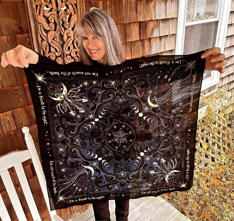 MYSTICAL MAGIC Bandana collaboration with musician Allysen Callery